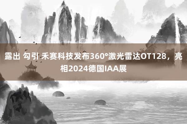 露出 勾引 禾赛科技发布360°激光雷达OT128，亮相2024德国IAA展