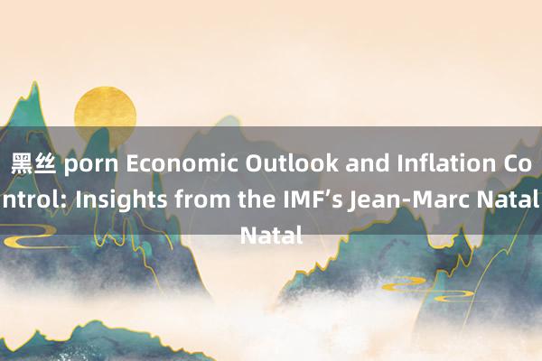 黑丝 porn Economic Outlook and Inflation Control: Insights from the IMF’s Jean-Marc Natal