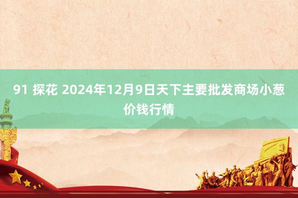 91 探花 2024年12月9日天下主要批发商场小葱价钱行情