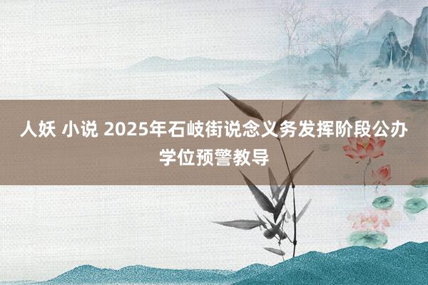 人妖 小说 2025年石岐街说念义务发挥阶段公办学位预警教导